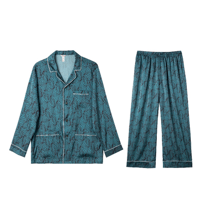 noirtease丝质男士家居服套装