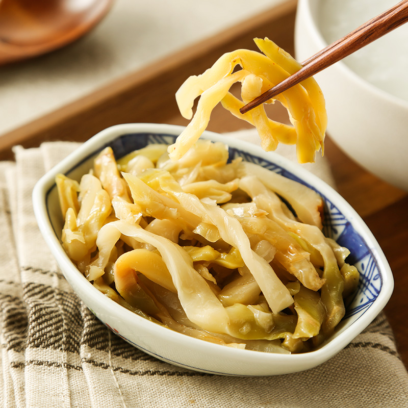 博鸿小菜余姚咸菜脆口榨菜丝5大包余姚榨菜儿童可食下饭榨菜包邮