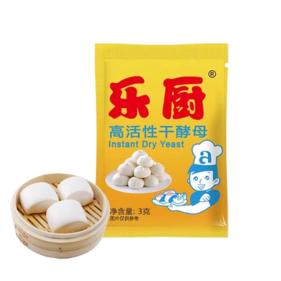 安琪贝太厨房高活性干酵母粉发酵粉低糖型3g包子馒头家用孝母粉