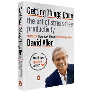 Getting Things Done: The Art of Stress-Free Productivity 英文原版 搞定1 无压工作的艺术 英语书籍