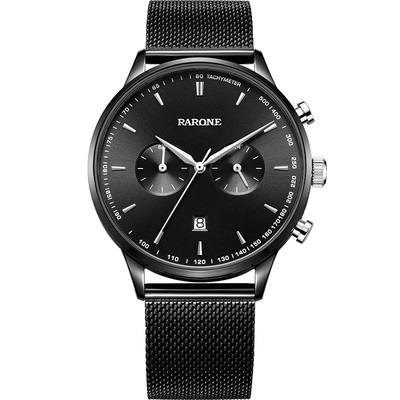 Rarone雷诺黑森林休闲石英男表