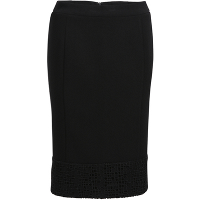 修身显瘦拼接蕾丝百搭风女士裙子