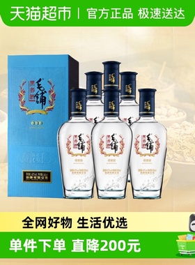 劲酒42度毛铺黑荞苦荞酒500ml*6瓶整箱荞麦酒-新老包装随机发货