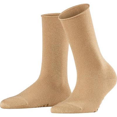 falke德国shiny进口舒适中筒女袜