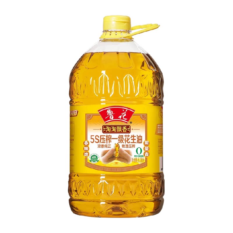 鲁花淘淘飘香压榨花生油6.08L 103元 - 86线报