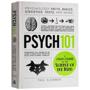 精装 Psych 101 Psychology 英文原版 101系列 心理学 进口英语原版书籍 英文版书