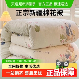 加厚保暖春秋被棉絮儿童单人学生四季 新疆棉花被子冬被芯冬季 通用