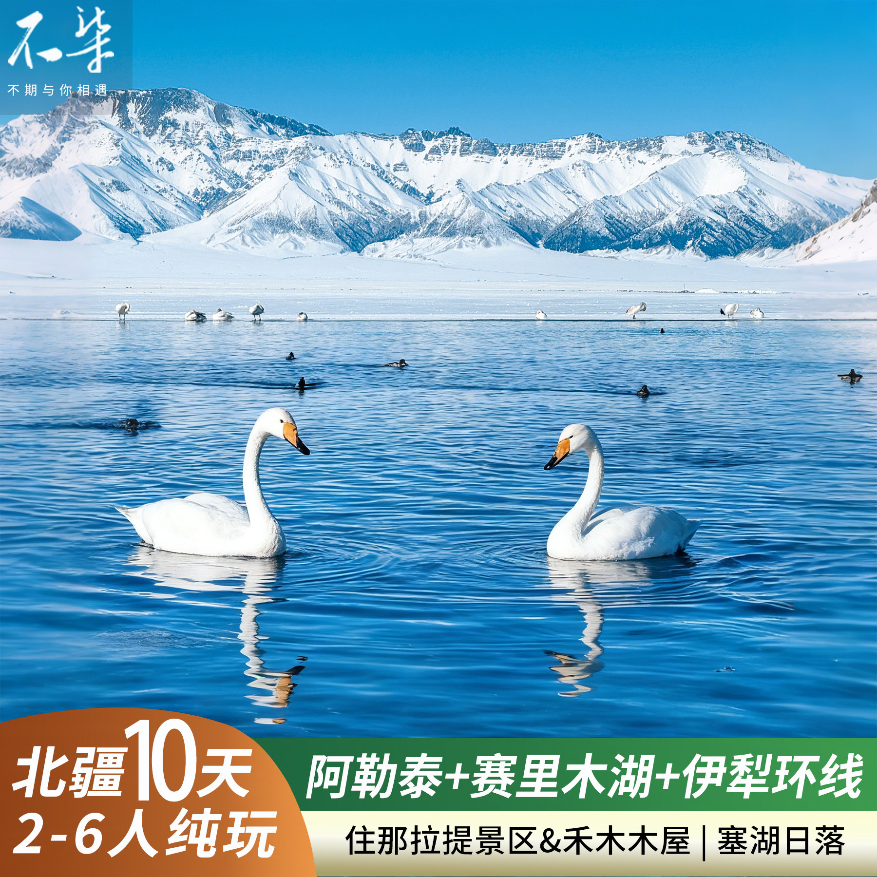 【2-6人纯玩 1+1头等舱】 新疆北疆旅游阿勒泰喀纳斯伊犁10日游