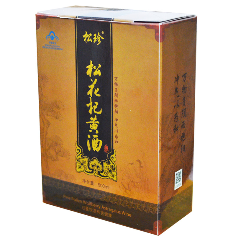国珍 松珍松花粉枸杞地黄酒 500ml/瓶官网正品