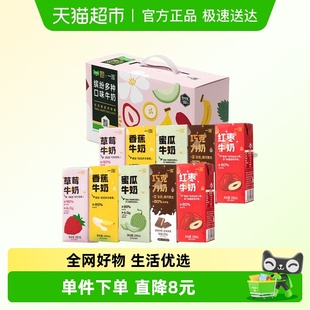 一鸣草莓红枣香蕉巧克力蜜瓜五口味学生儿童营养早餐牛奶 臻选