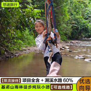 6人内小团酒店接送-西双版纳基诺山雨林徒步纯玩一日游 寄生花线