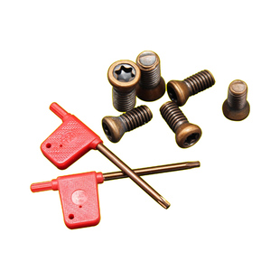 刀粒螺丝螺钉M4刀把数控刀杆M2.5加硬M3.5梅花扳手M3刀盘车刀M5