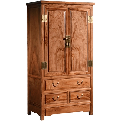 香樟木中式风五斗橱抽屉复古衣柜