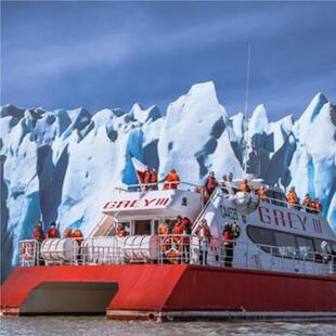 智利  纳塔莱斯港 格雷湖 格雷冰川游船 游览 一日游
