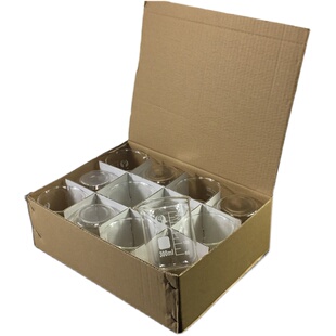 玻璃烧杯50ml100ml 250ml 500ml 1000ml带刻度耐高温材料实验量杯