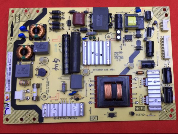 TCL液晶电视机L37E4500A-3D电源板40-E371C4-PWH1XG电路板线路板