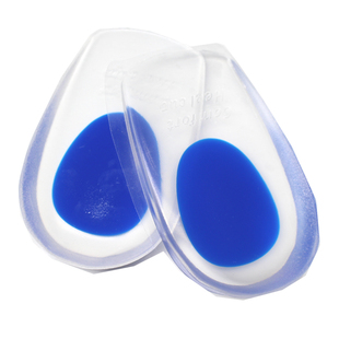 足跟垫脚后跟疼痛解压垫 男女柔软GEL硅胶鞋垫后跟垫后半垫脚跟垫