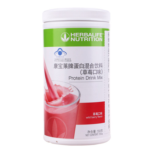 康宝莱牌蛋白混合饮料(草莓口味) 550g/瓶