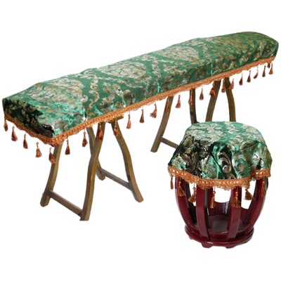 勾花古筝罩烫金刺绣防尘罩加厚