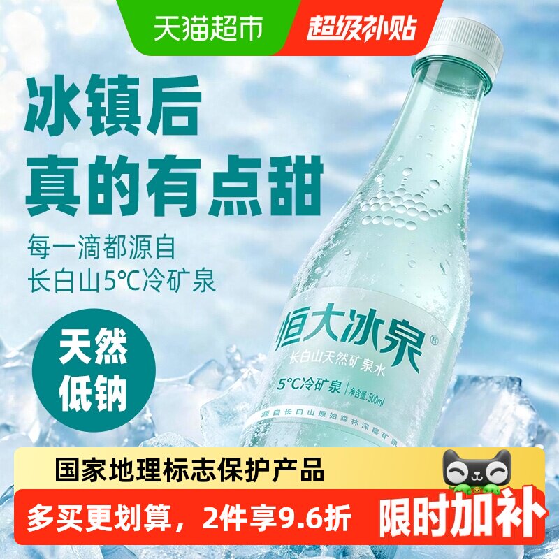 恒大冰泉长白山天然低钠矿泉水图片