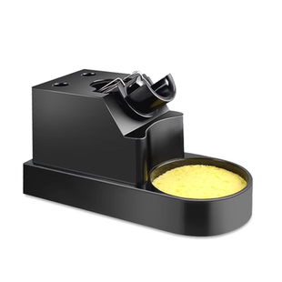 鹿仙子电烙铁支架多功能电木烙铁架烙铁头海绵清洁器焊台手柄架子