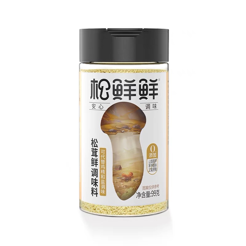 松鲜鲜松茸鲜调味料普通版无添加防腐剂替代鸡精味精盐炒菜99g
