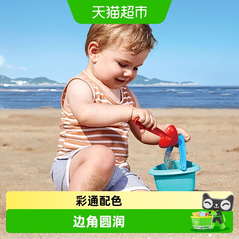 Hape宝宝沙滩玩具安全环保图片
