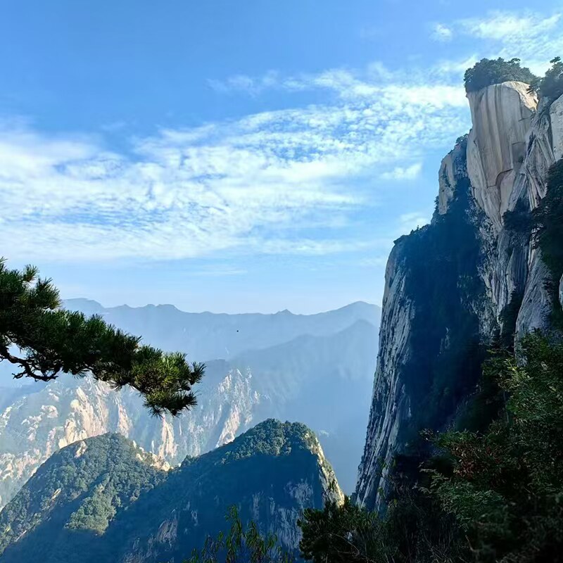 [华山风景名胜区-大门票+北上西下索道+北峰进山车+西峰出山车]大门票+北上西下索道+进出山车