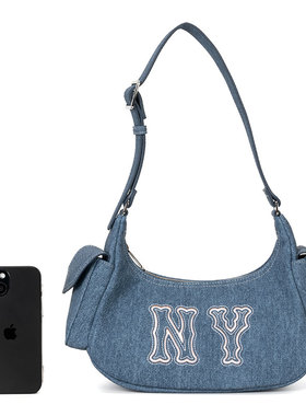 【自营】MLB拎包男包女包新款时尚复古通勤手提包休闲包3ABQM034N