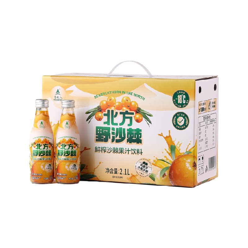 宇航人北方野沙棘210ml*10瓶图片