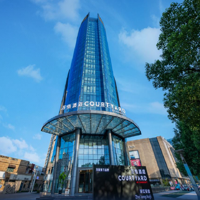 湖州安吉万怡酒店1晚套餐/含双早/石语汤泉/江南天地滑雪门票