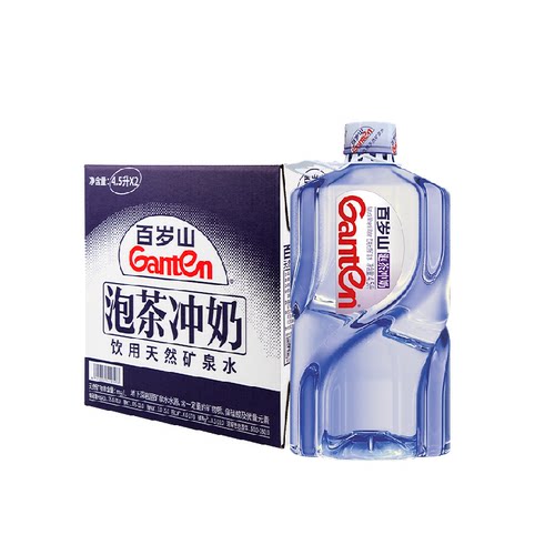 百岁山天然矿泉水4.5L×2桶