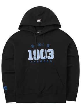 【自营】MLB卫衣外套男装女装学生休闲卫衣轻薄套头衫3AHDV0144