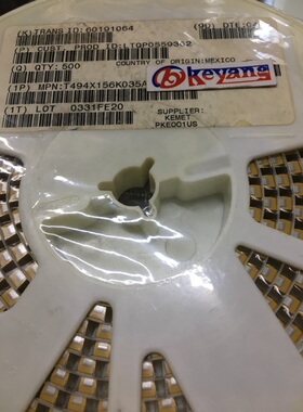 T494X156K035AS 钽电容 15UF 35V E型 7343-43 KEMET