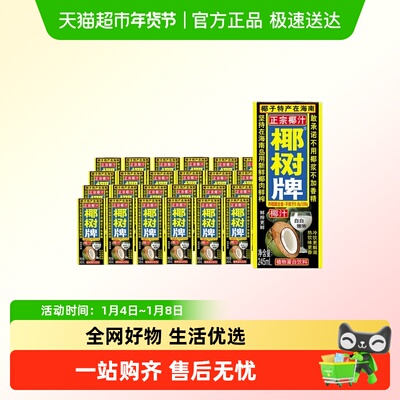 椰树椰汁盒装整箱