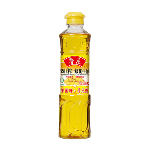 鲁花5S压榨一级花生油500ml 家用炒菜食用油