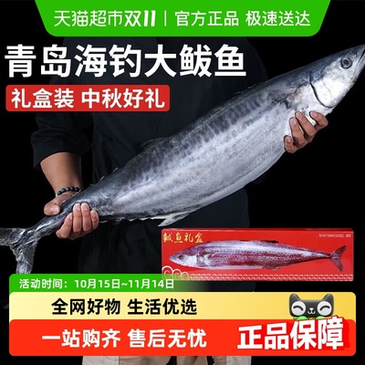 云储生活青岛大鲅鱼整条礼盒装