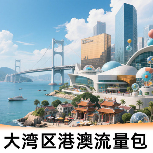 上海移动【中国香港】1/3/5天流量漫游包-无需换卡-即订即用