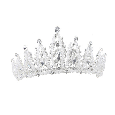 巴洛克大气风皇冠三件套装头饰