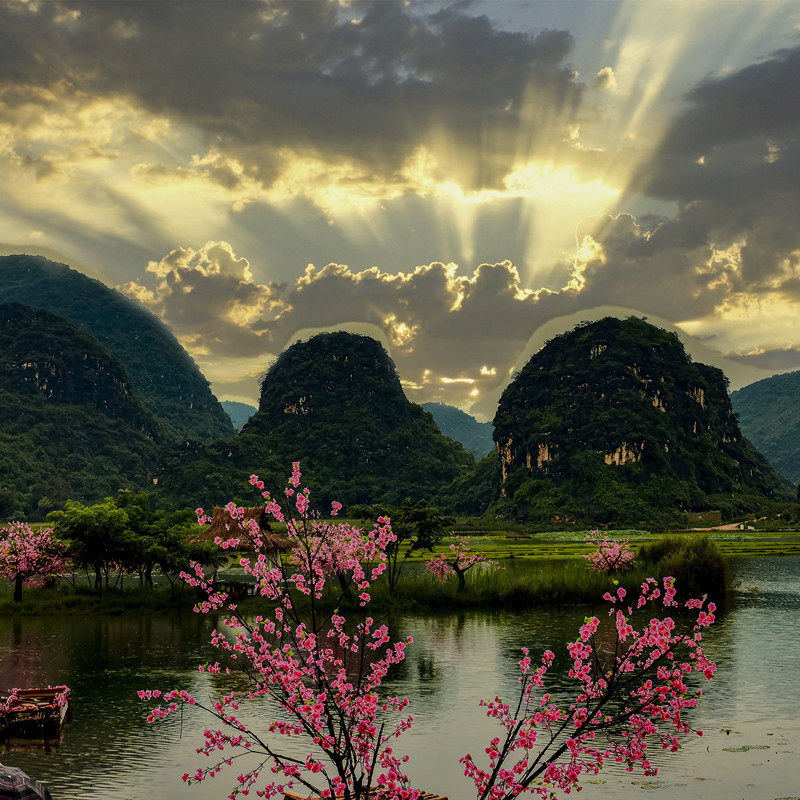 云南普者黑坝美红土地摄影爱好者6日专属定制游( 探秘世外桃源)