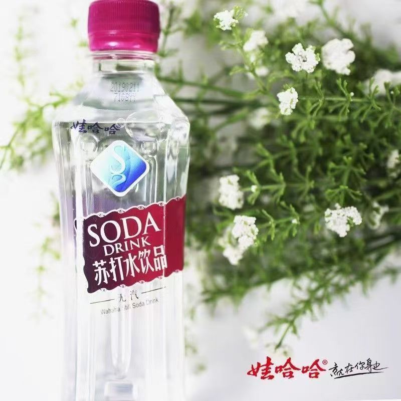 娃哈哈原味苏打水 350ml24 瓶 清爽畅饮 解渴低卡 健康时尚饮品