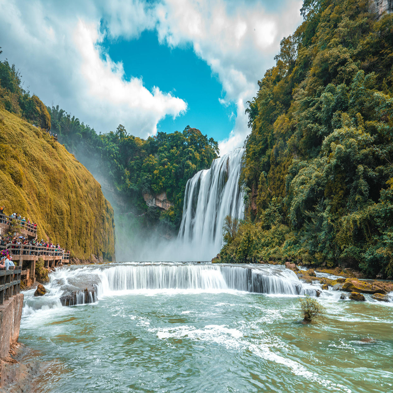 壁纸 风景 旅游 瀑布 山水 桌面 800_800