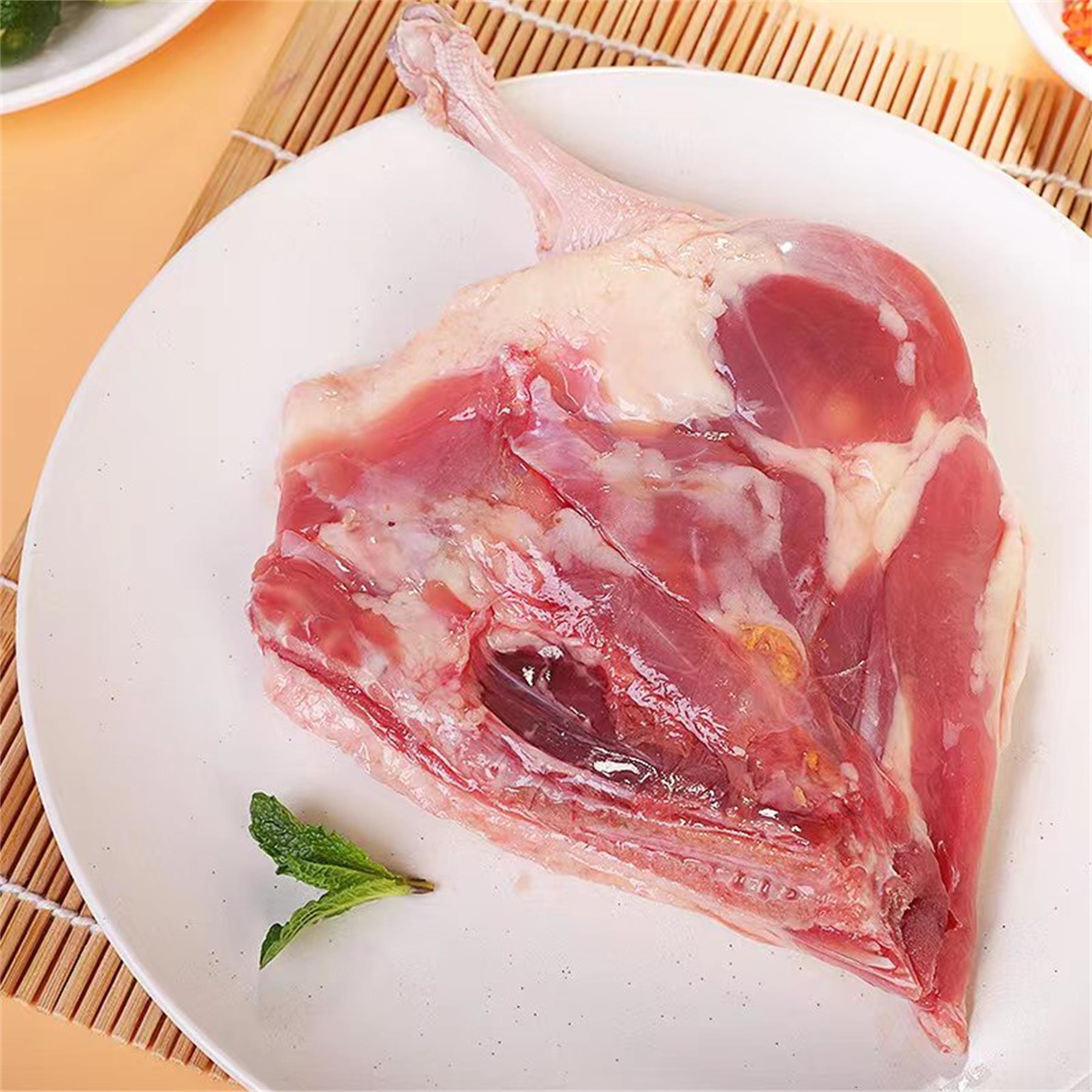 新鲜冷冻六和生鸭边腿鸭腿肉带骨鸭大腿肉生鲜食材鸭货卤味