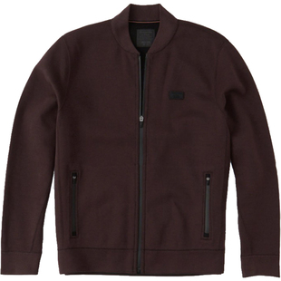 Abercrombie Fitch秋冬AF抓绒卫衣男拉链外套夹克修身开衫百搭潮