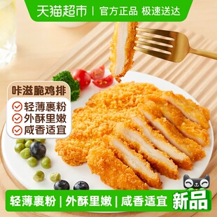 大用台式 鸡排咔滋脆鸡排冷冻品成品裹粉空气炸锅油炸小吃鸡肉大片