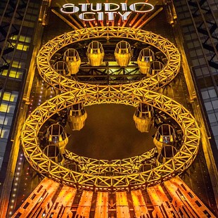 [影汇之星8字形摩天轮-新濠影汇8字摩天轮+澳门葡京人餐券MOP50代金券]官方出票