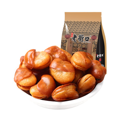 老街口牛肉味休闲零食兰花豆