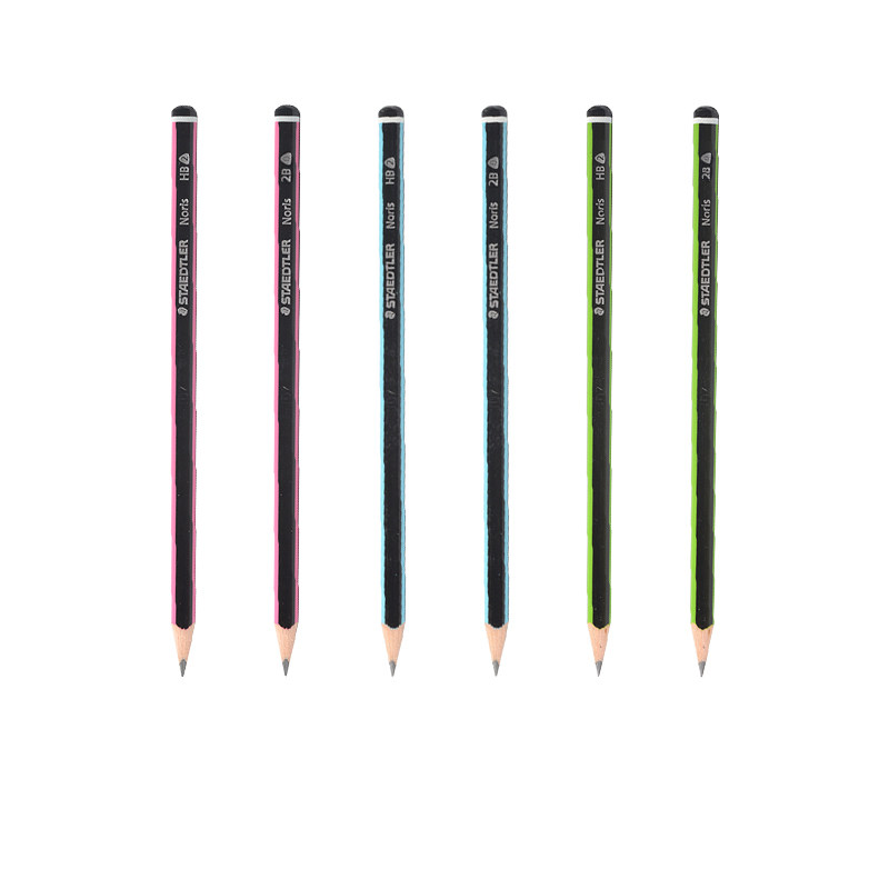 德国施德楼铅笔书写三角铅笔小学生2B练字铅笔办公HB学生一年级HB幼儿园练字用初学者答题