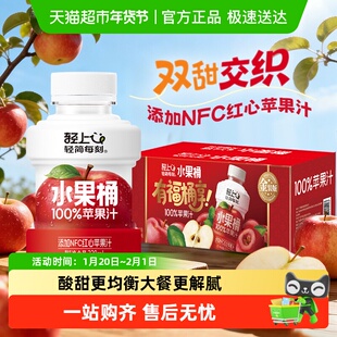 【年货送礼】椰泰轻上苹果汁100果汁含量饮料含NFC整箱喜庆礼盒