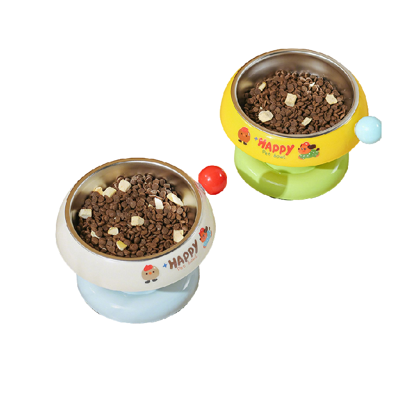 GPN箱包猫碗狗碗食盆不锈钢饭碗